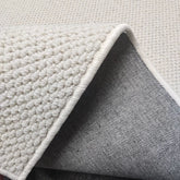 New Zealand wool! Extra thick plain carpet (Basic) made entirely of natural materials, even on the back
